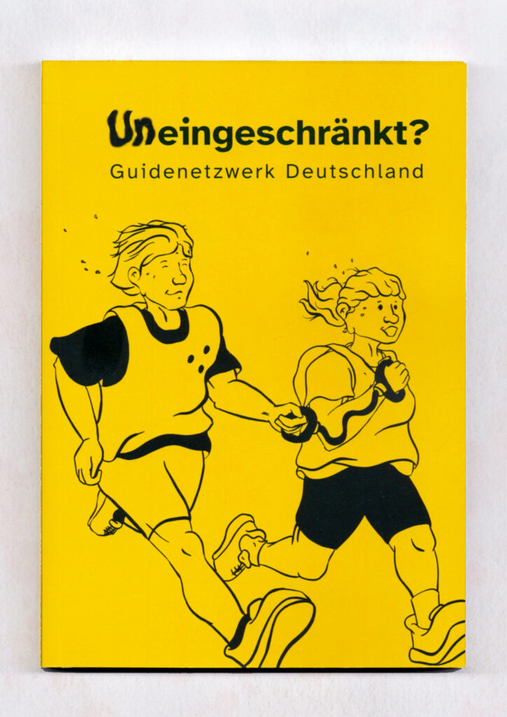 Laufen mit blinden Menschen